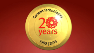 Concert Technologies 20-Year Badge