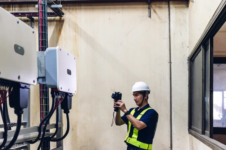 Smart Hands technician surveying technology